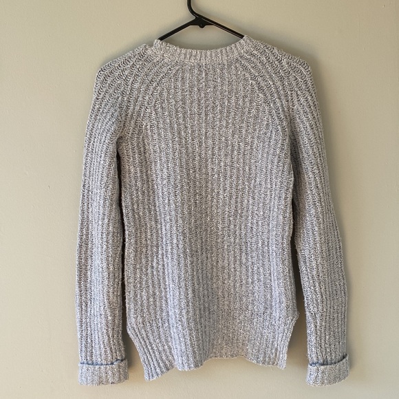 Knit Grey Long sleeve Sweater - Picture 5 of 6